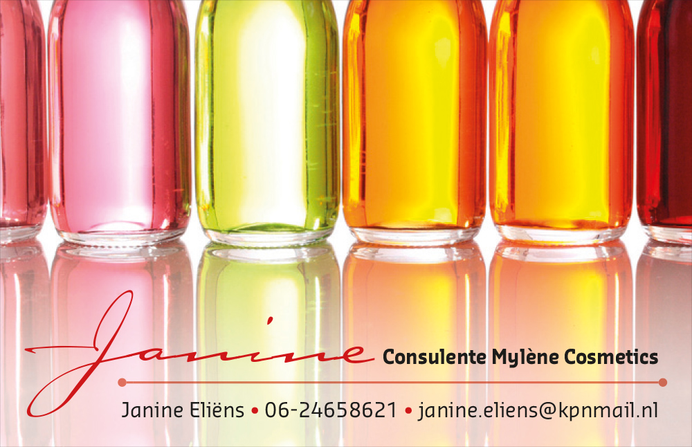Mylène Cosmetics - Visitekaartje
