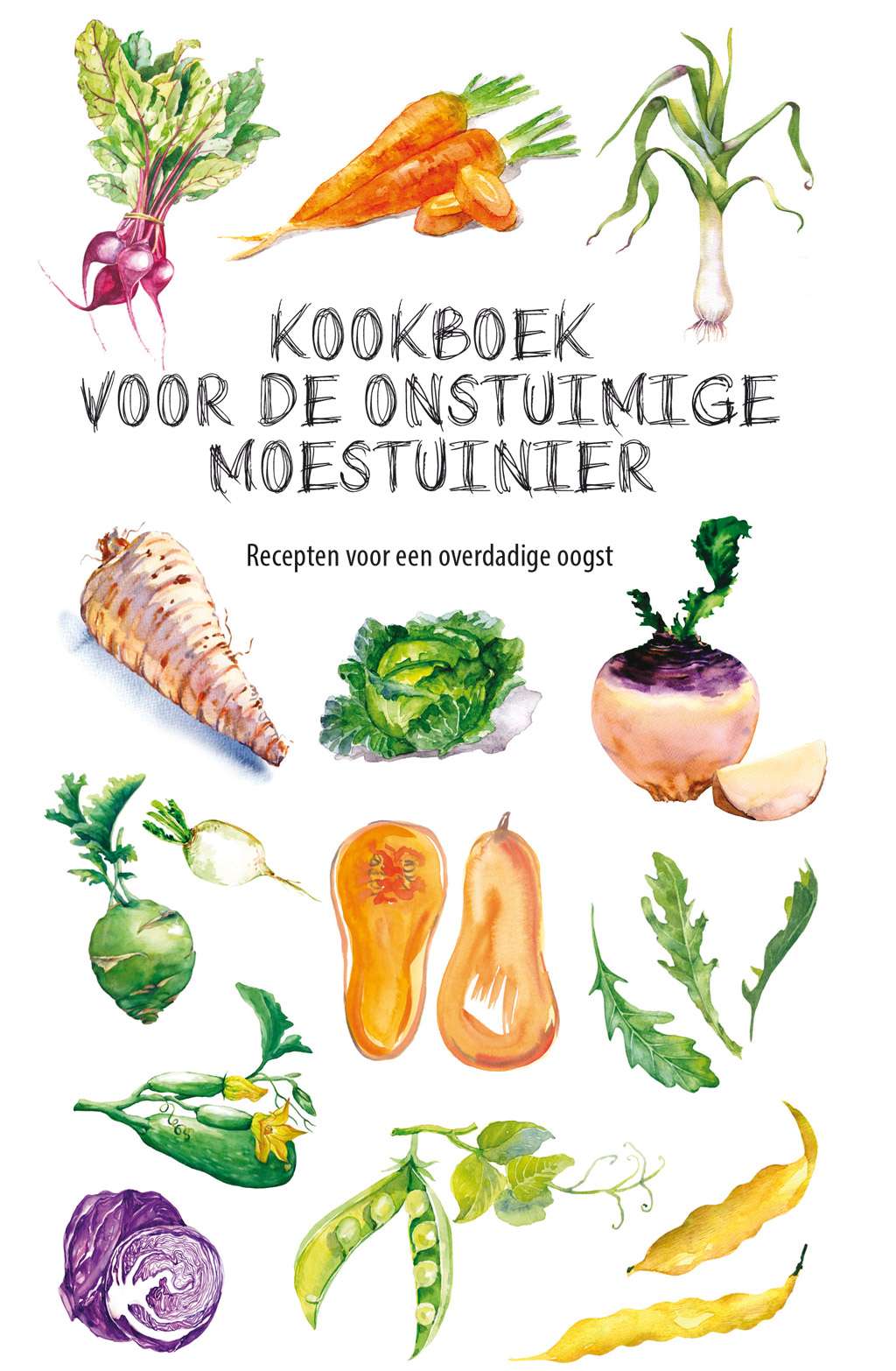 Kookboek Kookboek voor de onstuimige moestuinier - Cover
